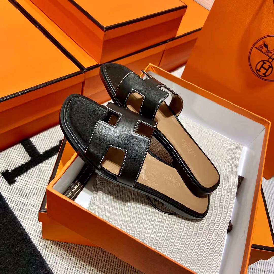 에르메스 올수공 오란 슬리퍼 샌들 스위프트 18